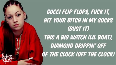 danielle bertolini gucci flip flops|Bhad Bhabie – Gucci Flip Flops Lyrics .